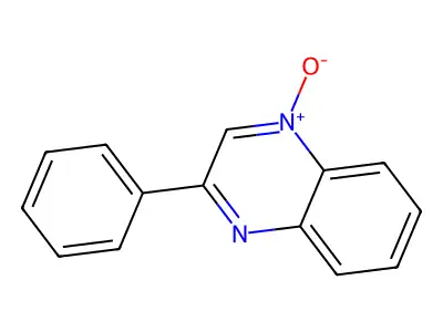 3-Phenylquinoxaline 1-oxide structure