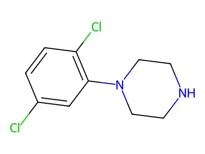 1-(2,5-Dichlorophenyl)piperazine structure
