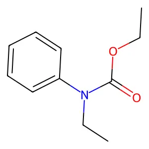 Carbanilic acid, N-ethyl-, ethyl ester structure