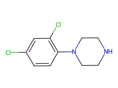 1-(2,4-Dichlorophenyl)piperazine structure