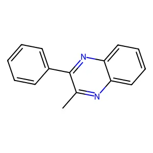 2-Methyl-3-phenylquinoxaline structure