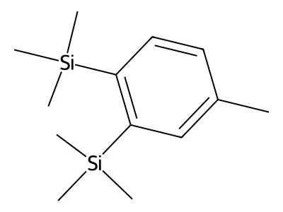 1,2-Bis(trimethylsilyl)-4-methylbenzene structure