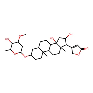 Desacetyl-hongheloside A structure