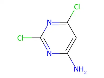 4-Pyrimidinamine, 2,6-dichloro- structure