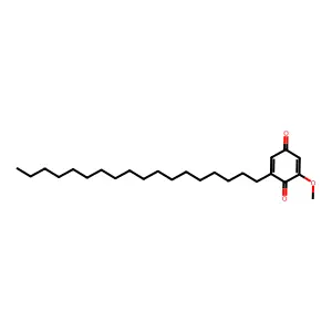 2,5-Cyclohexadiene-1,4-dione, 2-methoxy-6-octadecyl- structure