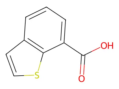 Benzo(b)thiophene-5-carboxaldehyde structure