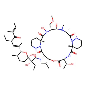 Azinothricin structure