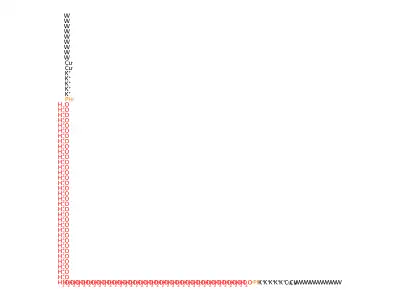 Decapotassium;copper;phosphane;tungsten;heptacontahydrate structure