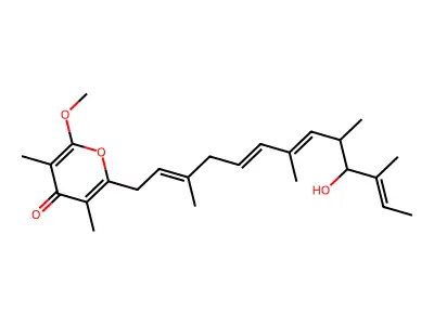 Actinopyrone A structure