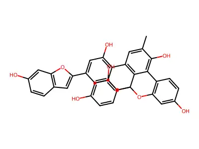 Mulberrofuran P structure