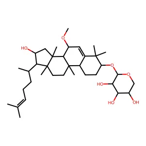 Hebevinoside IV structure