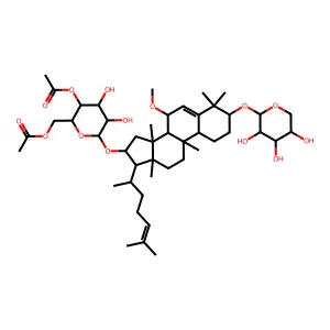Hebevinoside XI structure