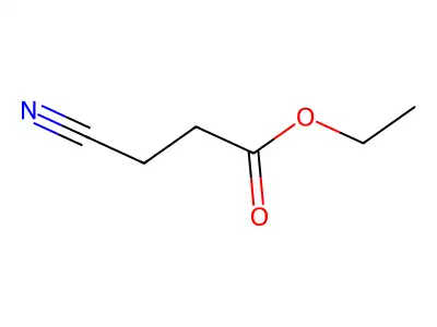 Ethyl 3-cyanopropanoate structure