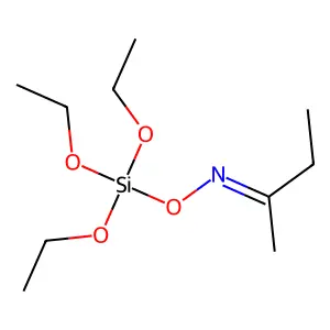 2-Butanone, O-(triethoxysilyl)oxime structure