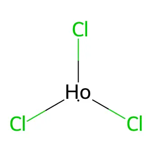 氯化钬 structure
