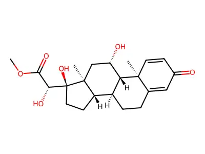Methyl 20alpha-dihydroprednisolonate structure