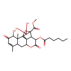 Bruceanol B structure