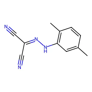 Propanedinitrile, [(2,5-dimethylphenyl)hydrazono]- structure