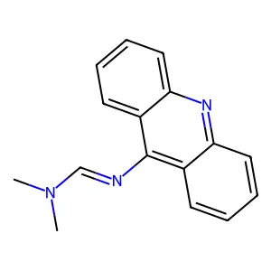 N'-(9-Acridinyl)-N,N-dimethylformamidine structure