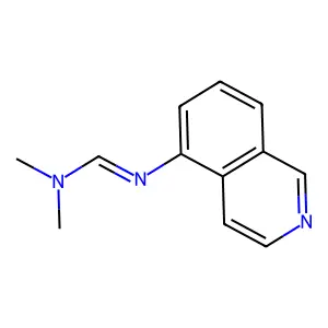 5-Dimethylaminomethyleneaminoisoquinoline structure