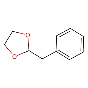 2-Benzyl-1,3-dioxolane structure
