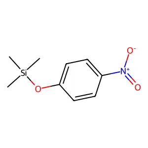 Benzene, 1-nitro-4-((trimethylsilyl)oxy)- structure