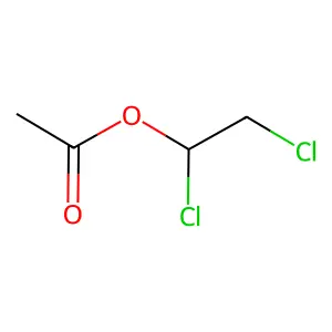 1,2-二氯乙醇醋酸酯 structure