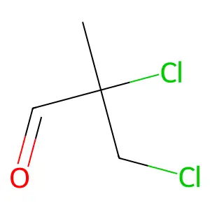 2,3-Dichloro-2-methylpropionaldehyde structure