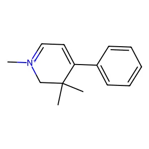 4-Phenyl-1,3,3-trimethyl-2,3-dihydropyridinium structure
