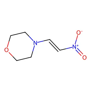 Morpholine, 4-(2-nitroethenyl)- structure
