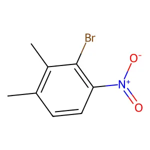 2-Bromo-3,4-dimethyl-1-nitrobenzene structure