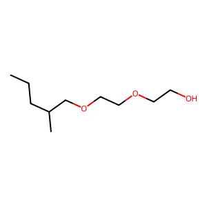 Ethanol, 2-[2-[(2-methylpentyl)oxy]ethoxy]- structure