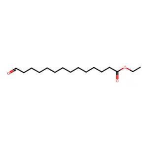 Ethyl 14-oxotetradecanoate structure