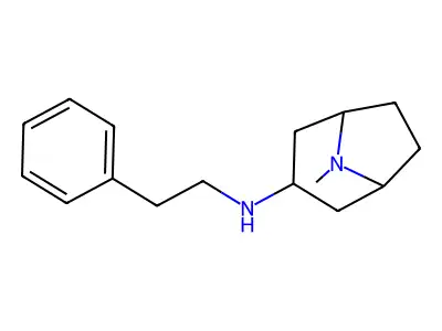 (8-Methyl-8-aza-bicyclo[3.2.1]oct-3-yl)-phenethyl-amine structure