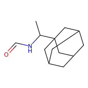 N-(1-金刚烷基-1-乙基)甲酰胺 structure