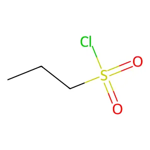 1-Propanesulfonyl chloride structure