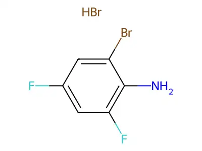 2-Bromo-4,6-difluoroaniline hydrobromide structure