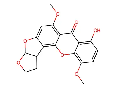5-Methoxydihydrosterigmatocystin structure