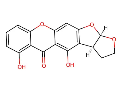 Dihydrosterigmatin structure