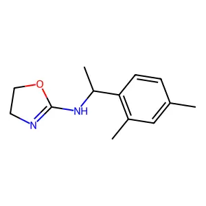 Benzylamine, N-(2-oxazolin-2-yl)-alpha,2,4-trimethyl- structure