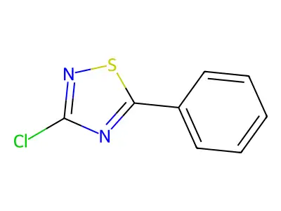 3-Chloro-5-phenyl-1,2,4-thiadiazole structure