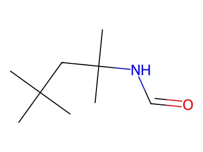 N-(1,1,3,3-四甲基丁基)甲酰胺 structure