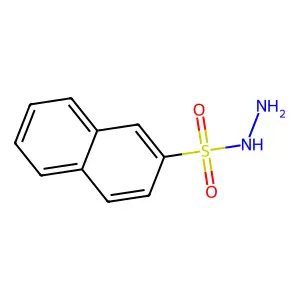 Naphthalene-2-sulfonohydrazide structure
