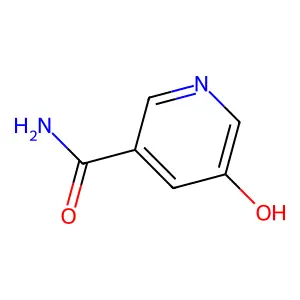 5-羟基吡啶-3-甲酰胺 structure