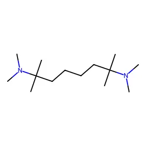 N,N,N',N',1,1,6-七甲基-1,6-庚二胺 structure