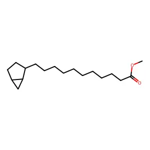 Bicyclo[3.1.0]hexane-2-undecanoic acid, methyl ester structure