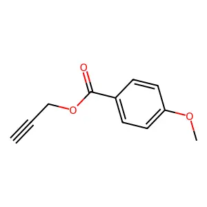 丙炔基对甲氧基苯甲酸 structure