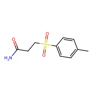 3-(4-Methylbenzenesulfonyl)propanamide structure