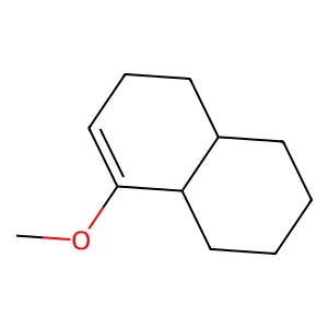 trans-8-Methoxy-1,2,3,4,4a,5,6,8a-octahydronaphthalene structure