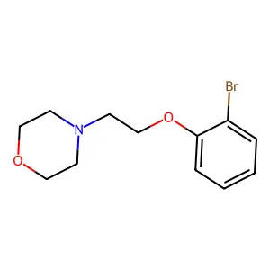 4-[2-(2-Bromophenoxy)ethyl]morpholine structure
